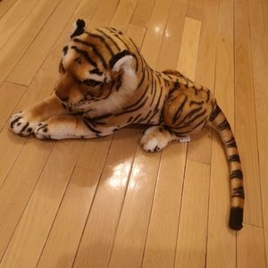 Realistic Tiger Plush Plushie Toy Stuffed Animal